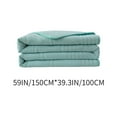 thumbnail image 3 of Dmlowu cooling blanket summer Throw Blanket Lightweight soft Bed Blanket Microfiber cooling comforter 39x59" Comfortable fleece blanket for couch Bedroom office school, 3 of 7