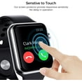 thumbnail image 5 of Screen Protector for Apple Watch Series 6/SE/5/4 Screen Protector 40mm [4-Pack] Bubble-Free- Anti-Scratch-3D Full Coverage Anti-Scratch Shatter-Proof Waterproof HD Film Tempered Glass, 5 of 5