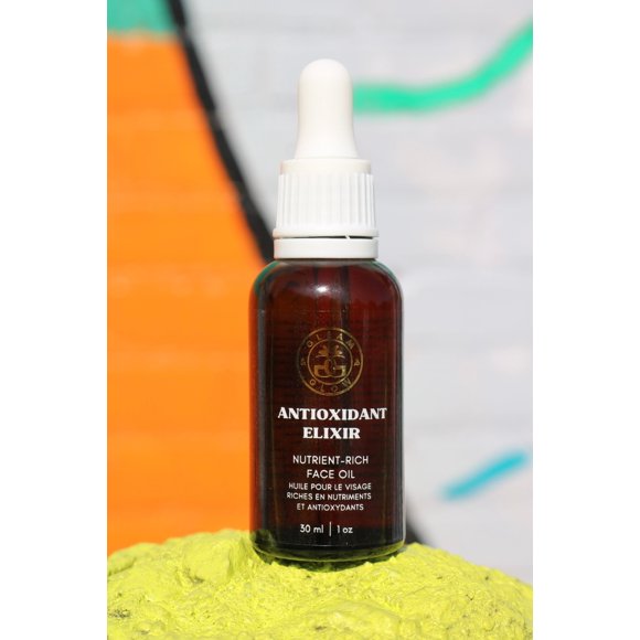Huile pour le Visage Riche en Antioxydants (Élixir Antioxydant)