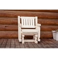 thumbnail image 2 of Montana Woodworks Homestead 19" Transitional Wood Glider in Natural, 2 of 2