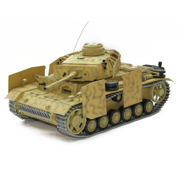 1:72 Fighting Vehicle III Ausf M Unassembled Paper Military Vehicle Collection(Unassembled Kit )