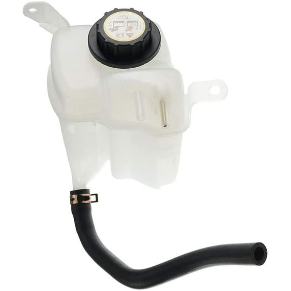 A-Premium Coolant Expansion Tank with Cap Replacement for Lincoln LS Ford Thunderbird 2000-2006 Front