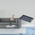 thumbnail image 2 of Figura de gato de escritorio, bandeja de servir, plato multiusos de cerámica, adorno para estante con asas huecas, ideal para regalar, decoración de o, 2 of 8