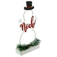 thumbnail image 3 of Northlight LED Lighted Snowman Silhouette Christmas "Noel" Sign - 12.75", 3 of 4