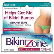 Bikini Zone Medicated Creme for Bikini Area, 1 oz