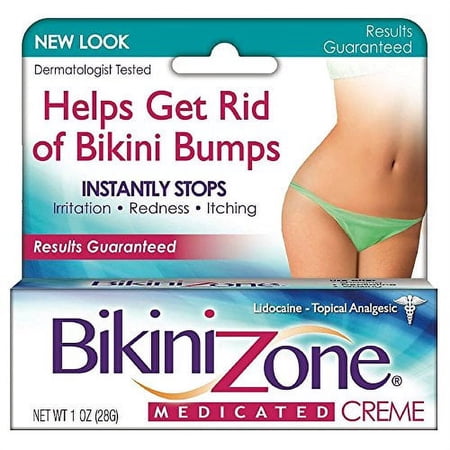 Bikini Zone Medicated Creme for Bikini Area, 1 oz