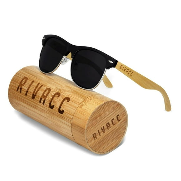 Lentes de Sol Rivacc Miami - Negro Unisex