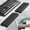 Black, variant on Quivanta L-Shaped Desk Elbow Pad for Desk, Memory Foam Elbow Support Padding with Non-Slip, 2-Piece Ergonomic Desk Edge Cushion, Wrist Comfort Support for Office Home (Honeycomb Texture)