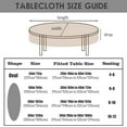 thumbnail image 6 of Easter Oval Tablecloth 52"x70" for Oval Table, Waterproof Easter Decorative Table Cloth Bunny Tablecloth for Dining Room, 6 of 6