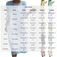 thumbnail image 2 of Ohufall Women Dress Printed 3/4 Sleeve Crew Neck Maxi Dress Lightweight Vacation Fashion Casual Dresses, 2 of 2