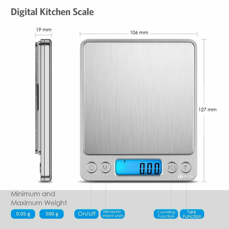 Cubitt Tracking Tech CUBITT Smart Kitchen Scale, Bluetooth Food Scale with  Nutritional Calculator for Keto, Macro