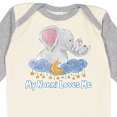thumbnail image 4 of Inktastic My Nonni Loves Me Cute Elephants Clouds Moon and Stars Boys or Girls Long Sleeve Baby Bodysuit, 4 of 5