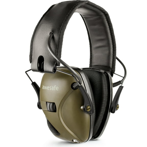 awesafe Electronic Shooting Earmuffs, Comfortable Protein Ear pad Hearing Protection