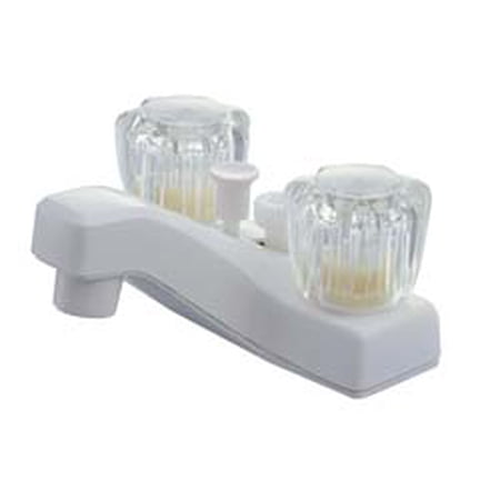 Rv Tub Shower Faucet With Diverter 4 White Walmart Com