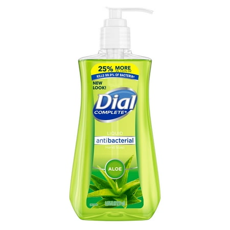 - (Pack of 4) Dial Antibacterial Liquid Hand Soap, Aloe, 9.375 Ounce