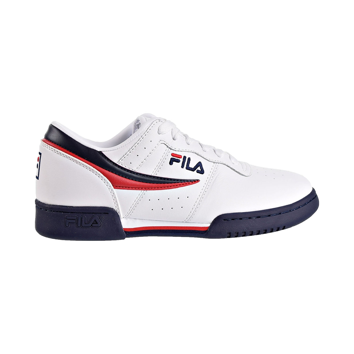 Fila Original Fitness Low Men's Shoes White/Navy/Red 11f16lt-150 ...