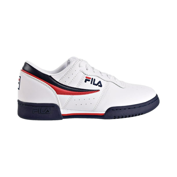 FILA - Fila Original Fitness Low Men's Shoes White/Navy/Red 11f16lt-150 ...