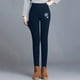 thumbnail image 3 of Gibobby Pantalones mujer frío Pantalones térmicos de invierno para mujer, capris térmicos, pantalones de entrenamiento(Marina,XG), 3 of 5