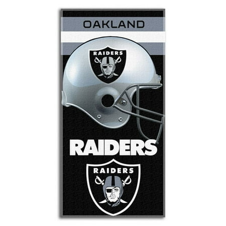 NFL - Oakland Raiders 30x60 Fiber Reactive Beach Towel