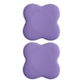 thumbnail image 2 of Rodilleras de Yoga, cojín de equilibrio antideslizante, ligero y suave, rodillera de Pilates, 2 uds. Púrpura Cola rodilleras de yoga, 2 of 7