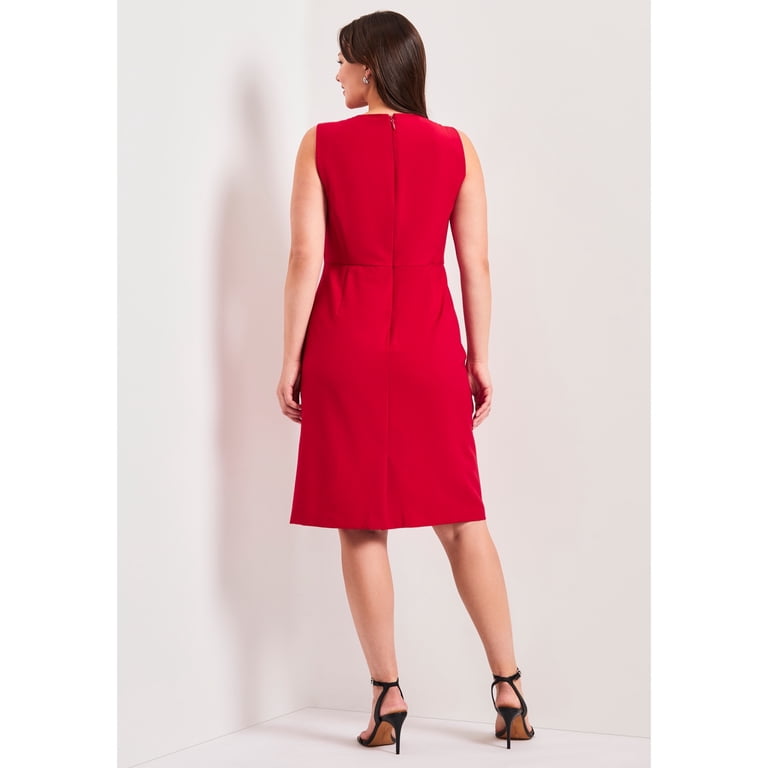 Avenue Women's Plus Size Cool Hand Sleeveless Dress