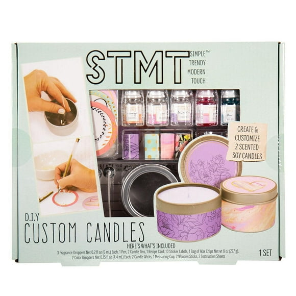 D.I.Y. Custom Candles, Make 2 candles