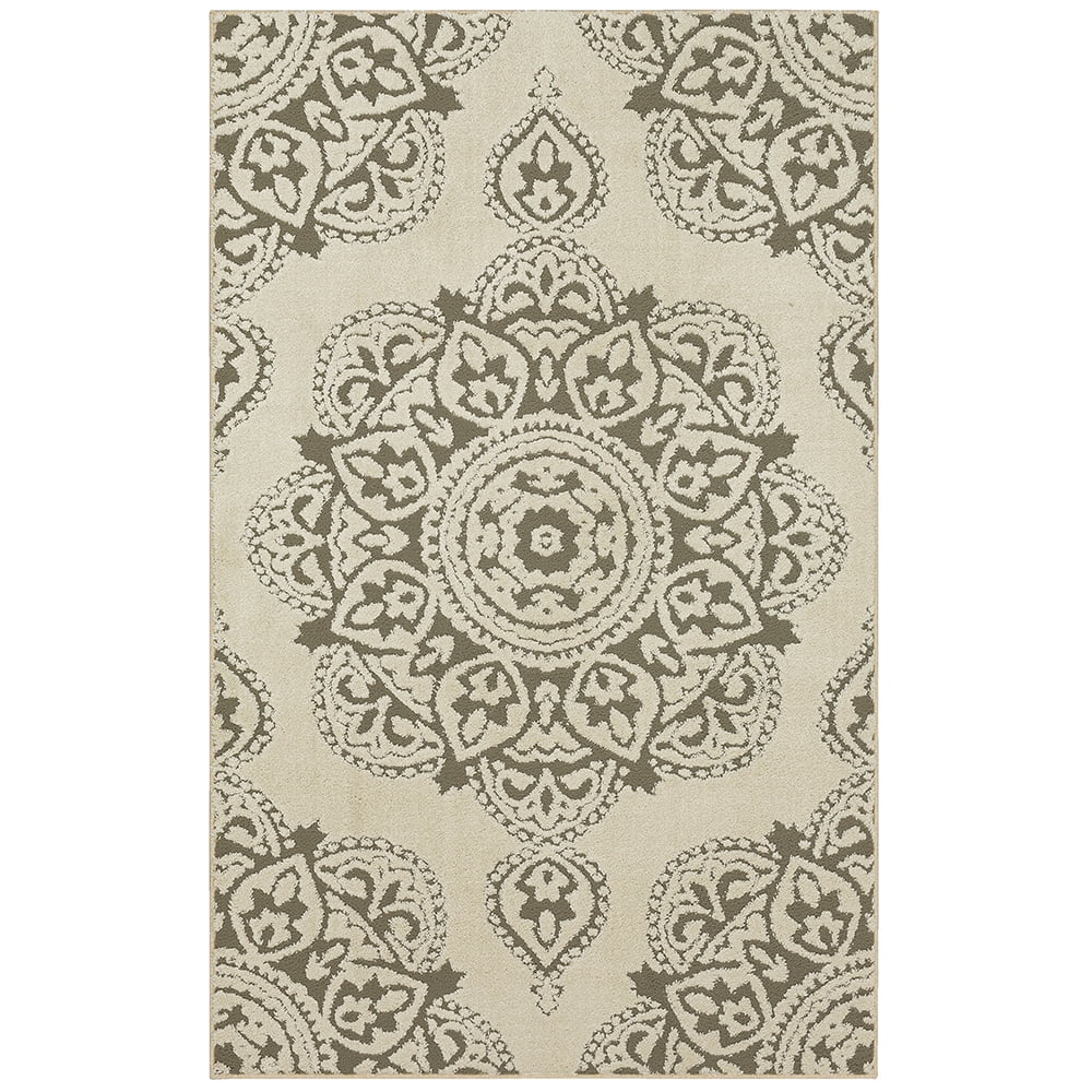 Mohawk Home Loft Collection Harcourt Area Rug, Light Grey, 8' x 10