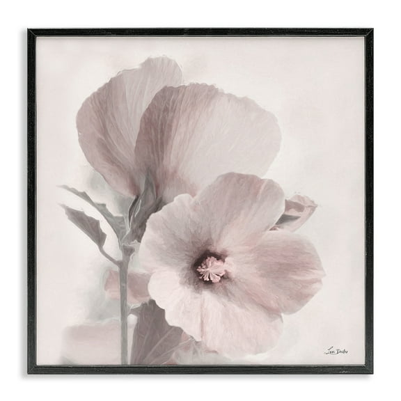 Stupell Industries Vintage Apple Blossom Botanical & Floral Painting Black Framed Art Print Wall Art, 12 x 12