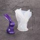 thumbnail image 3 of Bunnies Statue Silicones Candle Molds for Epoxy Resins Home Decoration Animal Figurine Silicones Molds Soap Making Molds, 3 of 4