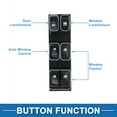 thumbnail image 3 of Unique Bargains Front Left Power Window Switch for Hyundai Elantra 07-10 Window Control Switch, 3 of 7