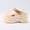 Mikaqi, variant on Women's platform sandals, high-heeled clogs, summer fashion, solid color, trendy, thick-soled, closed-toe, beach sandals.
