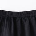 thumbnail image 5 of UngA Boys Girls Cotton Linen Harem Bloomers Elastic Waist Solid Ankle Pants Loose Joggers Toddler Summer Outfit (Black,6-7 Years), 5 of 7