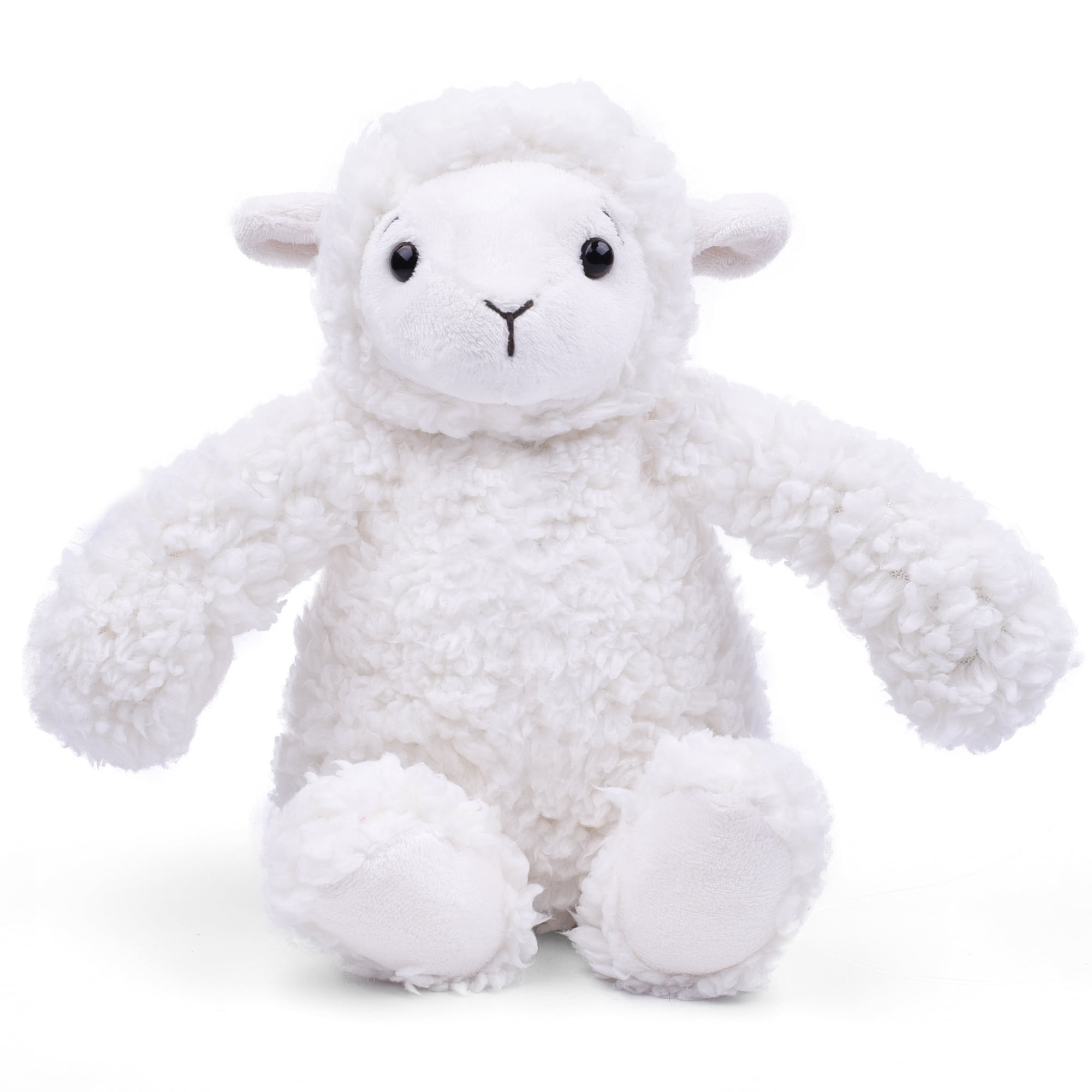 12.5" Plush Soft Sheep Lamb Cuddly Toy Seated Stuffed Farm Animal Plush Teddy 