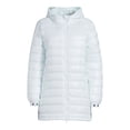 thumbnail image 4 of Swiss Tech Women's Hooded Mid Length Puffer Jacket, Sizes XS-3X, 4 of 6