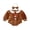 Khaki, variant on Cjfdfy Newborn Baby Girl Christmas Romper Gingerbread Man Velvet Long Sleeve Smocked Bubble Bodysuit And Headband Infant Cute My First Christmas Fall Winter Clothes 0-24M