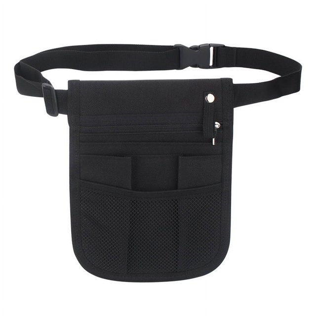 Riñonera para enfermera médica, bolsas de enfermera para suministros de trabajo con organizador de bolsillo, cinturón organizador de enfermera con múltiples compartimentos