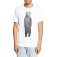 thumbnail image 4 of Elevenparis Hombre Rap Dog Camiseta gráfica blanca L, 4 of 4