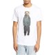 thumbnail image 4 of Elevenparis Hombre Rap Dog Graphic T-Shirt blanco XL, 4 of 4