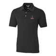 thumbnail image 2 of Men's Cutter & Buck Black Delaware Fightin' Blue Hens Vault Advantage Tri-Blend Pique Big & Tall Polo, 2 of 3