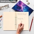 thumbnail image 4 of FORMRS 1-Subject Spiral Notebook 8" x 5" College Ruled 60 Refillable Sheet, Galaxy Pattern, 4 of 7