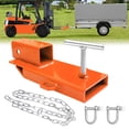 thumbnail image 1 of Enganche de remolque para montacargas Bestzheyu, receptor de 2 pulgadas, 1360 kg de capacidad, 1 of 7