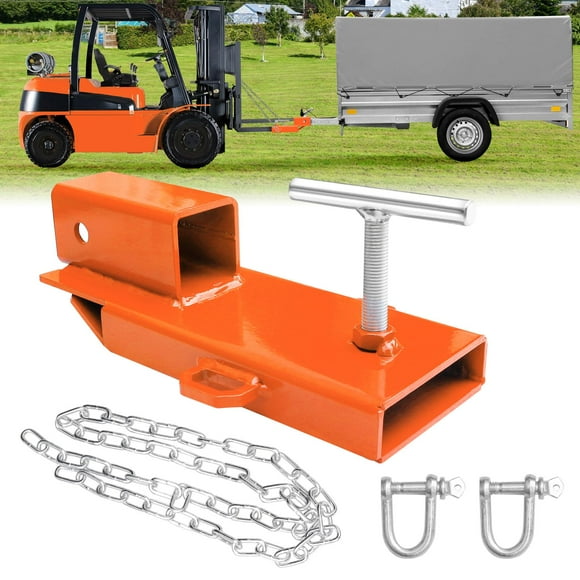 Enganche de remolque para montacargas Bestzheyu, receptor de 2 pulgadas, 1360 kg de capacidad