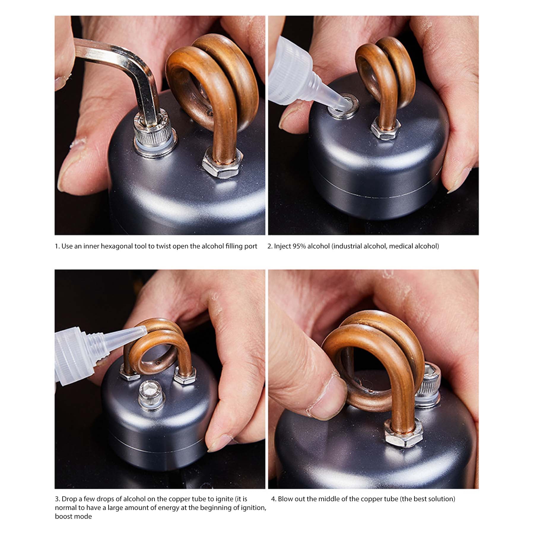 Alcohol Stove Spirit Burner Camping Portable Mini Ultralight Windproof Backpacking Heater Stoves Jet Flame For Emergency Preparedness & Outdoor Adventures