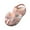 Pink, variant on WUANDIXFA Baby Girls Sandals Breathable Summer Outdoor Beach Shoes Lightweight Toddler Flower Bowknot Anti Slip Rubber Sole Prewalker First Crib Shoes (Pink, 6)
