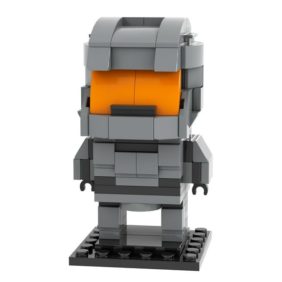 MOOXI Game HALO Brickheadz Buiding Block,Creative Building Block Action Figure Set,Gift for Boys and Girls(153pcs)