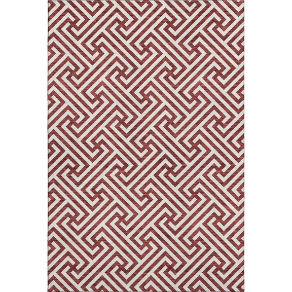 Dalyn Rugs Premium Machine Washable Mayfield AMF731 Merlot 8' x 10' Rug
