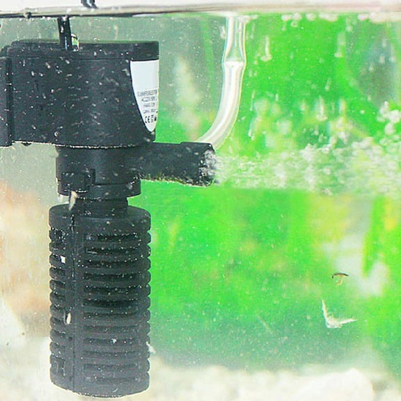 3 in 1 Aquarium Filter Submersible Oxygen Internal FishTank