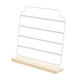 thumbnail image 4 of Organizador de pendientes de metal, práctico soporte para pendientes colgantes para dormitorio, tienda minorista Blanco, 4 of 9