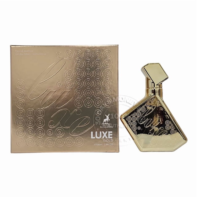 Maison Alhambra Luxe Gold Eau de Parfum 3.4 oz / 100 ml Spray For Unisex