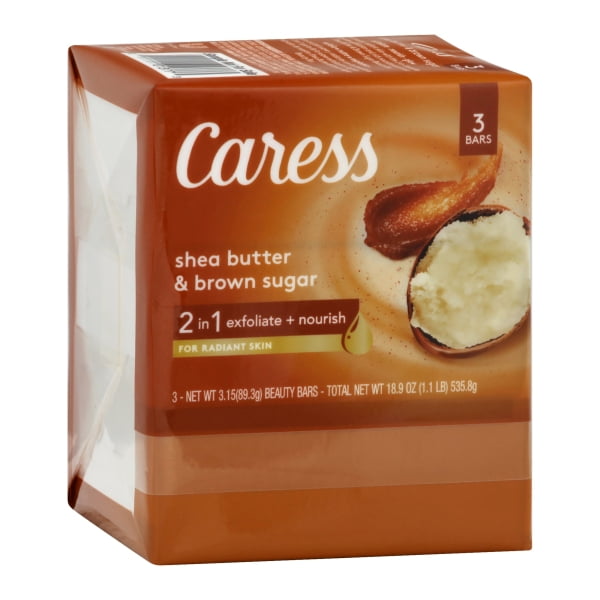 Caress Crs Shea & Br 3pk